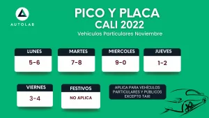 Pico y Placa Cali 2016-2